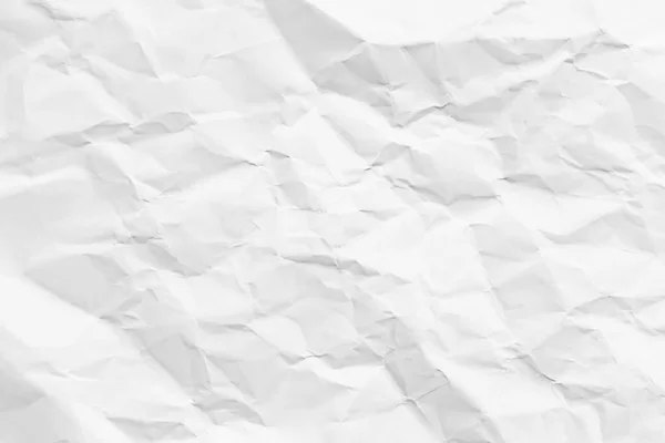 White Paper Wrinkled Texture Abstract Background Stock Photo by